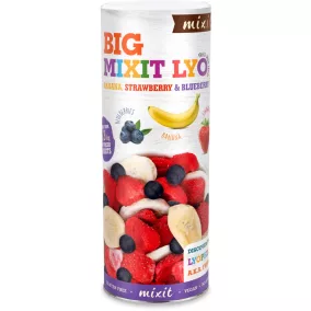 Mixit nagy ropogós gyümölcs-banán, eper, áfonya 160 g