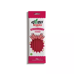 Veggy gumicukor strawberry sticks 170 g