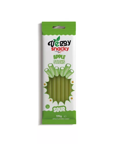 Veggy gumicukor apple pencil sour sticks 170 g