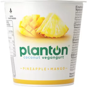 Planton kókuszos vegángurt ananász és mangó 150 g