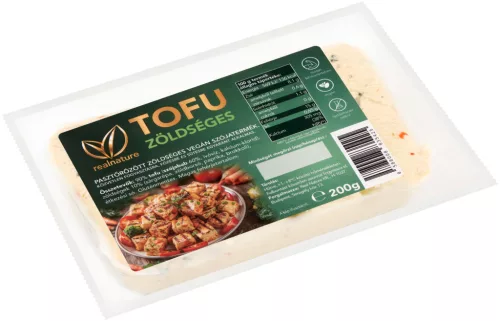 Real Nature tofu zöldséges 200 g