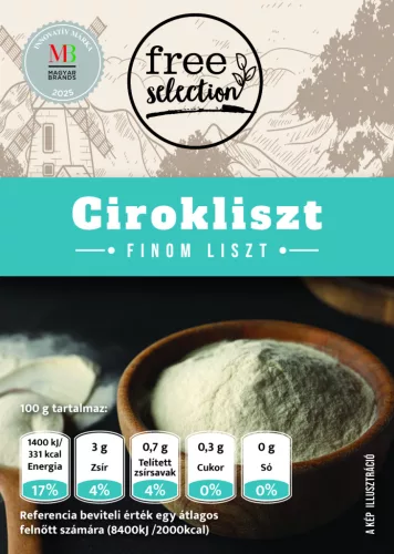 Free selection gluténmentes cirokliszt 500 g