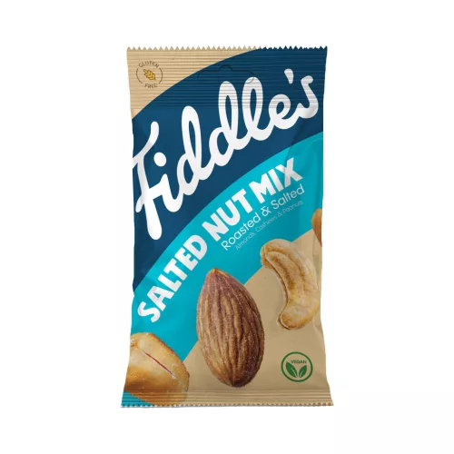 Fiddle's gluténmentes, vegán pörkölt és sós mogyoró- és diófélék keveréke 50 g