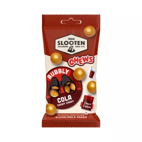   Van Slooten gluténmentes és veggie-barát puhacukor bubbly cola 60 g