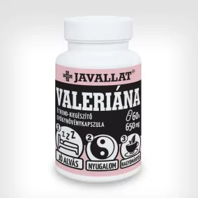 Javallat valeriána étrend-kiegészítő kapszula 60 db