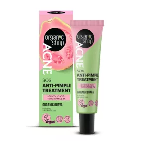  Organic Shop acne sos pattanás elleni gél bio guavával 30 ml