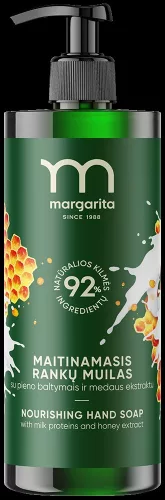 Margarita tápláló folyékony szappan tejfehérjével és mézkivonattal 400 ml