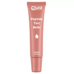   Quiz peptide tint balm ajakdúsító ajakápoló peptidekkel és shea vajjal karamell színű 10 g