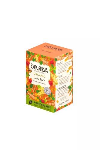 Basilur bio organsia három gyökér tea 18db 27 g