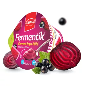   Semix fermentik zöldséges zabgurt cékla-fekete ribizli 150 g