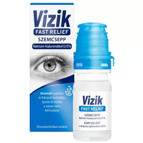 Vizik szemcsepp fast relief 10 ml