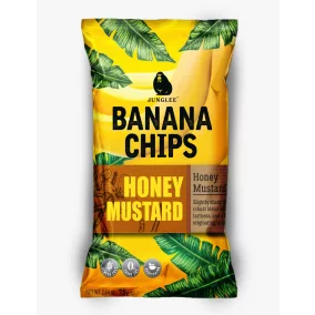 Junglee Jack banán chips mézes-mustáros ízű 75 g
