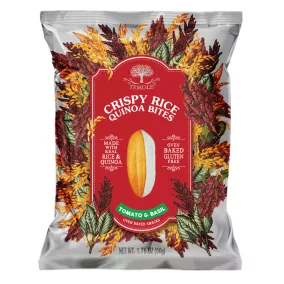   Temole ropogós rizs és quinoa falatok paradicsom és bazsalikom ízű 50 g