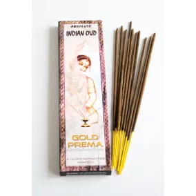 Füstölő gold prema indian oud 10 db