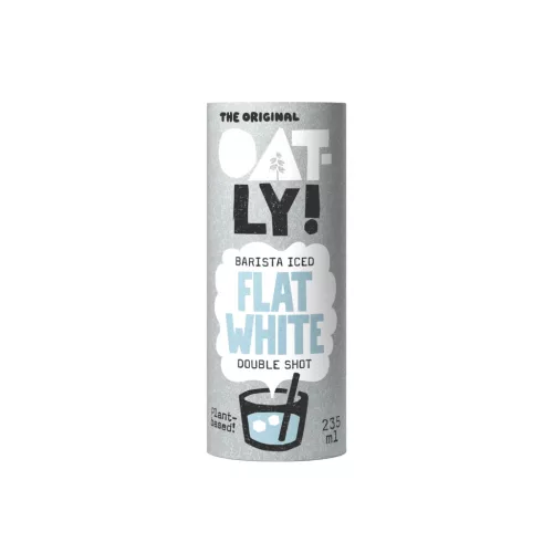 Oatly barista iced flat white 235 ml