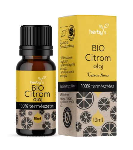 Herbys bio citrom olaj foodgrade 10 ml