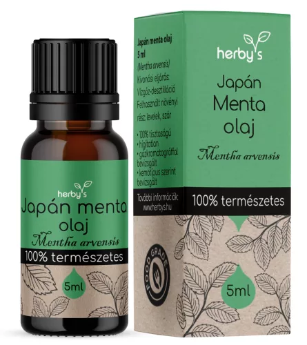 Herbys japán menta olaj foodgrade 5 ml