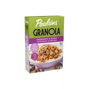 Paulúns granola mogyoró-datolya 350 g