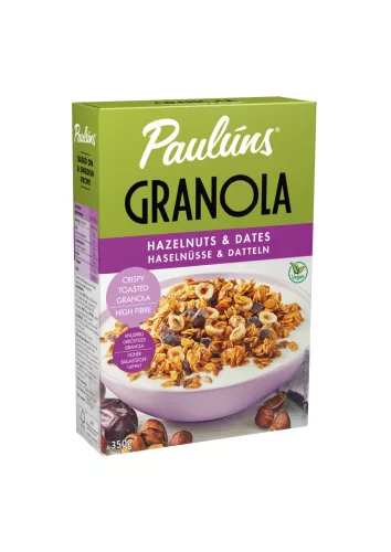 Paulúns granola mogyoró-datolya 350 g