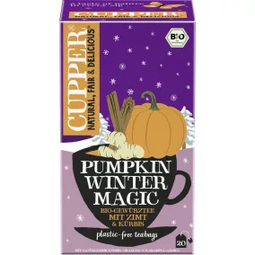   Cupper bio pumpkin sütőtökös téli varázslat tea 20db 44 g