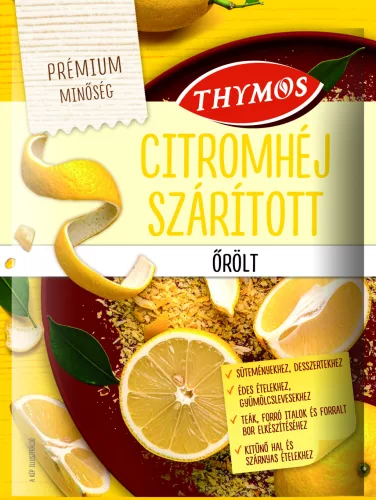 Thymos citromhéj szárított, őrölt, adalékanyag mentes 13 g