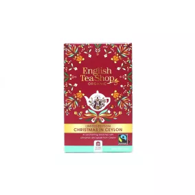 Ets 20 bio xmas ceylon fairtrade tea 20db 40 g