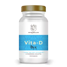   Myrobalan vita-d 4000ne d3-vitamin k1+k2 vitaminokkal és shilajittal vegán kapszula 60 db