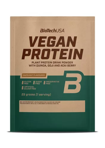 Biotech vegan protein mogyoró ízű 25 g