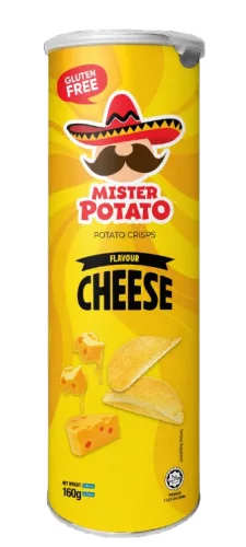 Mister Potato gluténmentes chips sajtos 160 g