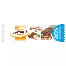 Cerbona szelet cukormentes kakaós-mogyorós 20 g