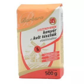 Barbara gluténmentes lisztkeverék kenyérhez 1000 g