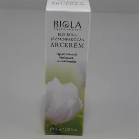 Biola bio birs-jázminpakócás arckrém 30 ml