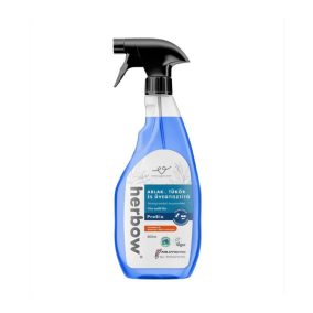   Herbow Fenster-, Spiegel- und Glasreiniger Probiotischer Spray & Wipe Mit frischem Duft