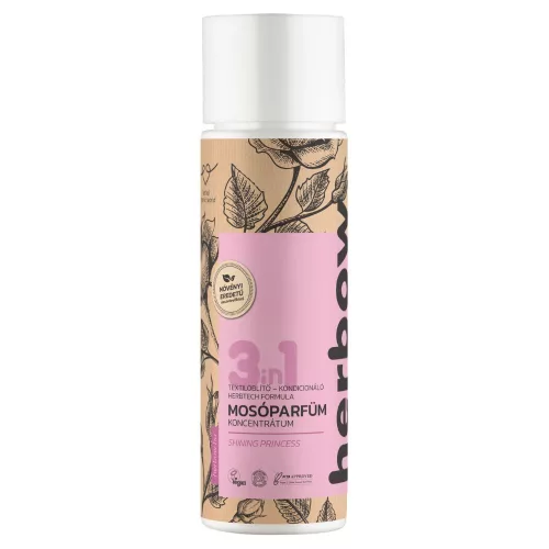 Herbow 3in1 mosóparfüm - öblítő koncentrátum Tündöklő Hercegnő ÚJ - 200 ml 