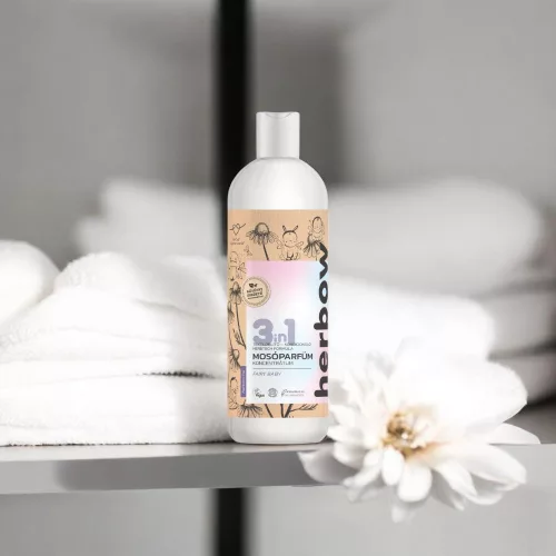 Herbow 3in1 mosóparfüm - öblítő koncentrátum  Tündér Baba ÚJ - 1000 ml