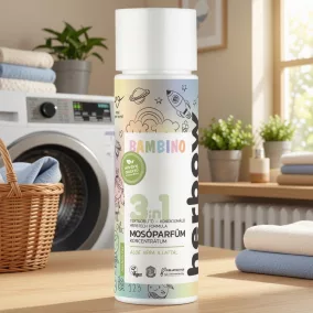   Herbow Bambino 3in1 Öblítő és kondicionáló mosóparfüm koncentrátum aloe vera 200ml