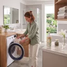 Herbow 3in1 Öblítő és kondicionáló mosóparfüm koncentrátum White Tea & Lily 1000 ml Új illat
