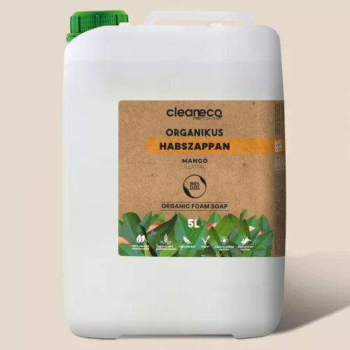 Cleaneco Habszappan organikus Cleaneco 5L