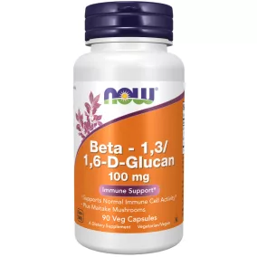 Now beta 1,3/l6d glucan kapszula 100mg 90 db
