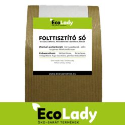   EcoLady Folttisztító só - 1000g - visszazárható páramentes csomagolásban 