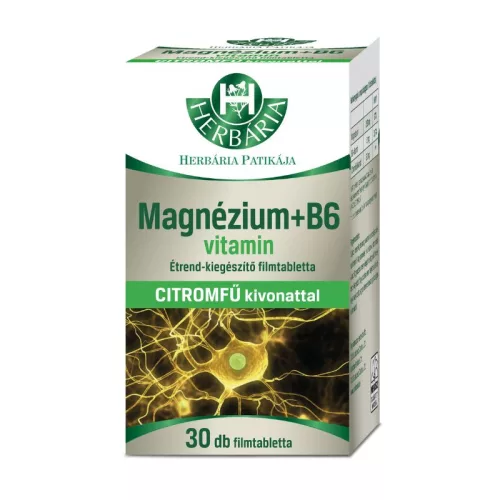Herbária magnézium+b6 tabletta 30 db