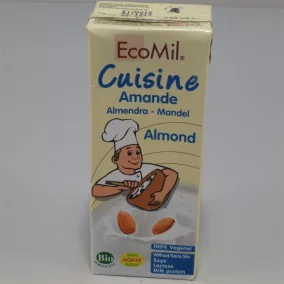 Ecomil bio növényi mandula főzőkrém 200 ml