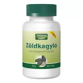 Zöldvér zöldkagyló kapszula 60+18db 78 db