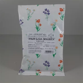 Gyógyfű fejfájás-migrén teakeverék 50 g