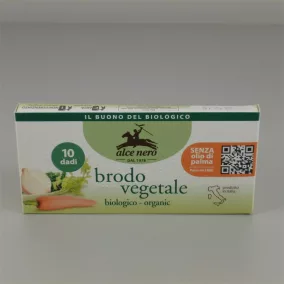 Alce Nero bio zöldség fűszerkocka 100 g