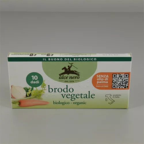Alce Nero bio zöldség fűszerkocka 100 g