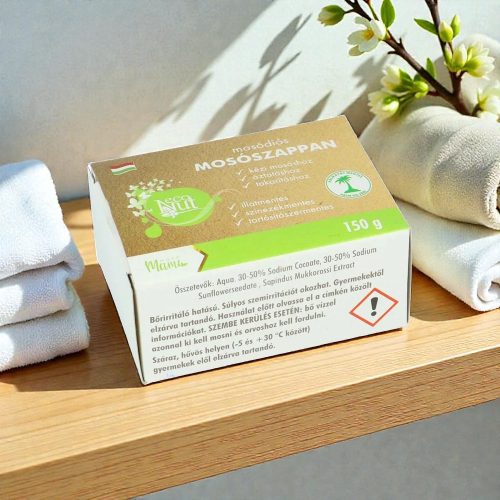 MosóMami EcoNut Waschnuss-Haushaltswaschseife 150 g