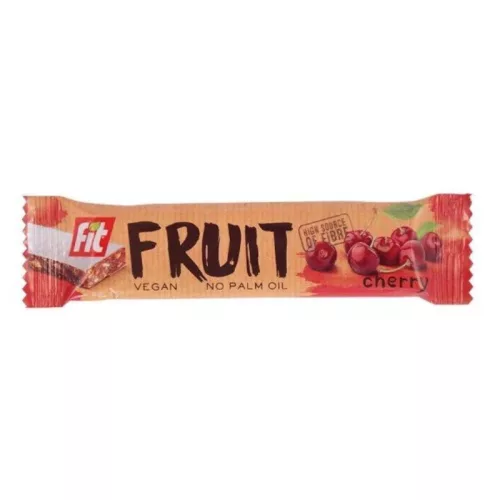 Fit fruit müzliszelet meggy 23 g