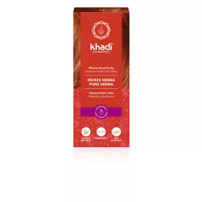 Khadi bio hajfesték por élénkvörös 100% 100 g