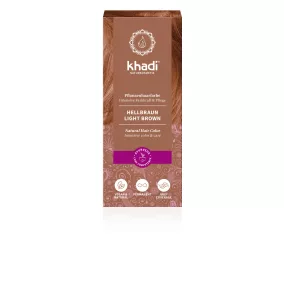 Khadi bio hajfesték por világosbarna 100 g